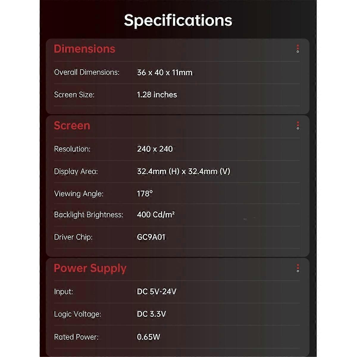 Panda Knomi Display Screen Customize UI OTA Firmware Real-Time Updates for P1 A1 X1 MINI 3D Printers