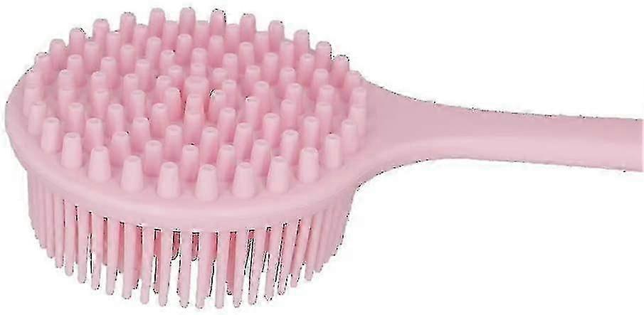 Silicone Shower Back Scrubber, Soft Bath Brush, Long A