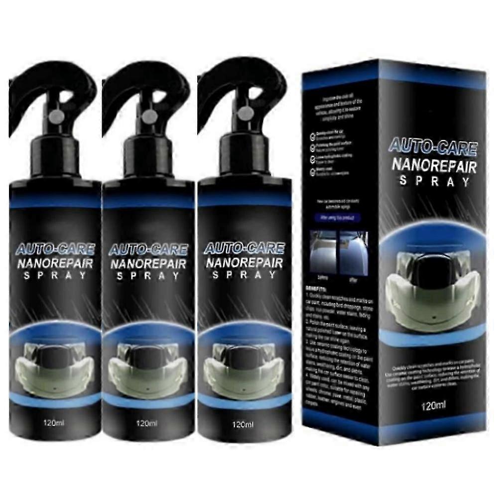 1/2/3x Moonlitcat Car Polish, Moonlit Cat Car Polish, 3 In 1 High Protection Spray