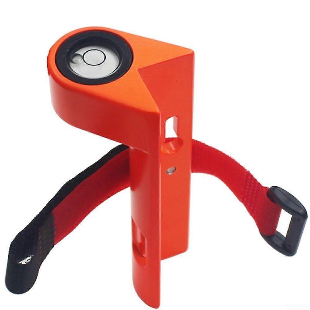Lightweight Aluminum Bubble Level Essential Tool For Precision Building Measurements Orange