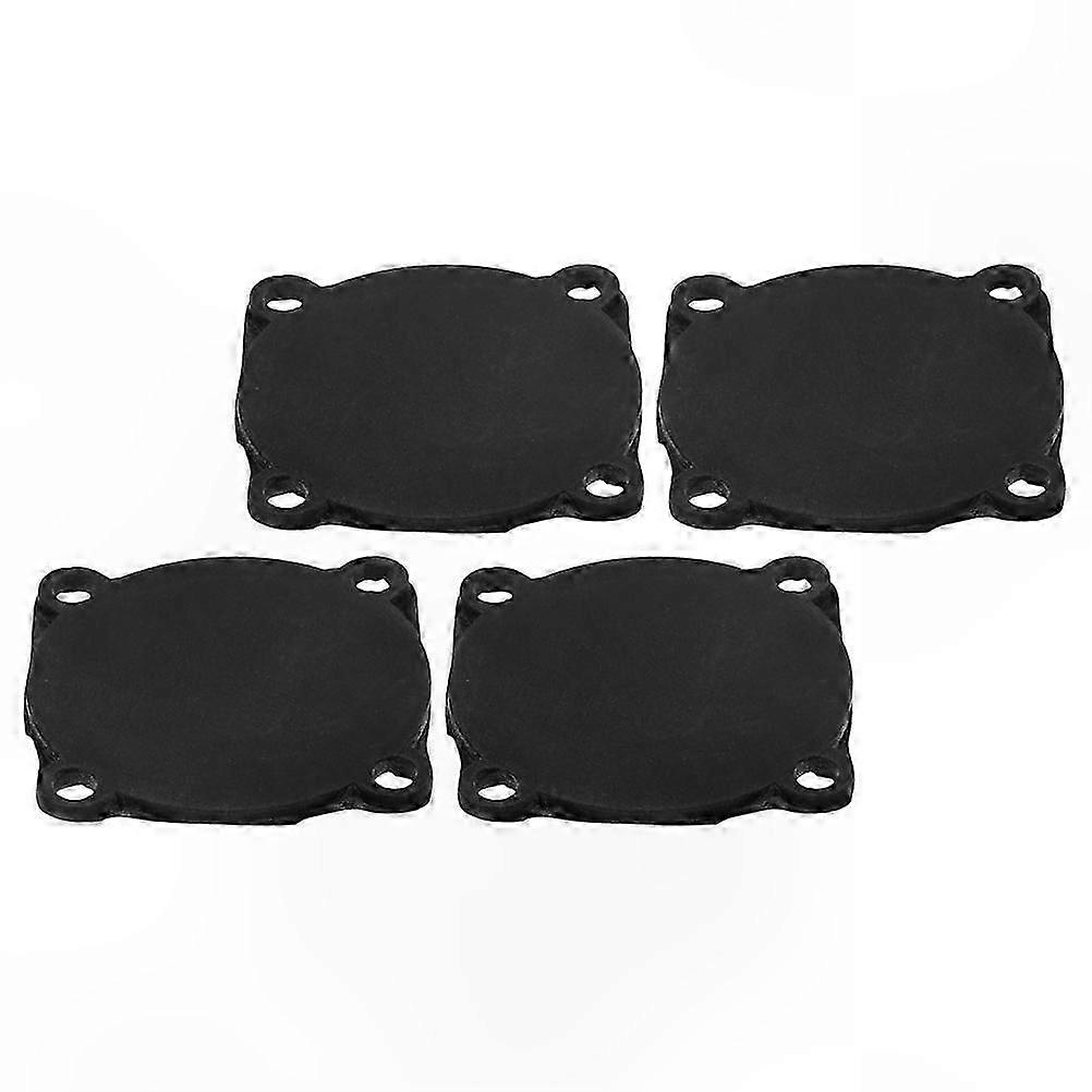 4-Pack Heavy-Duty Rubber Pads for Air Compressors, Cushioned Washers Designed for Secure Sealing and Easy Installation, Compatible with Various Models
