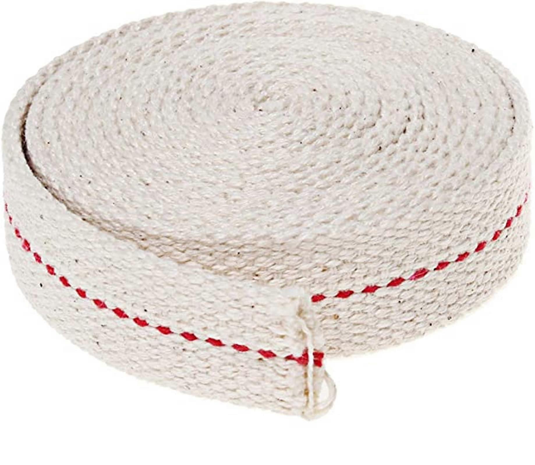 Lamp Wicks 1.5 cm Width Flat Cotton Wick 4.5 m Length Stitched Wick For Oil Lanterns Paraffin Kerosene Based Lanterns