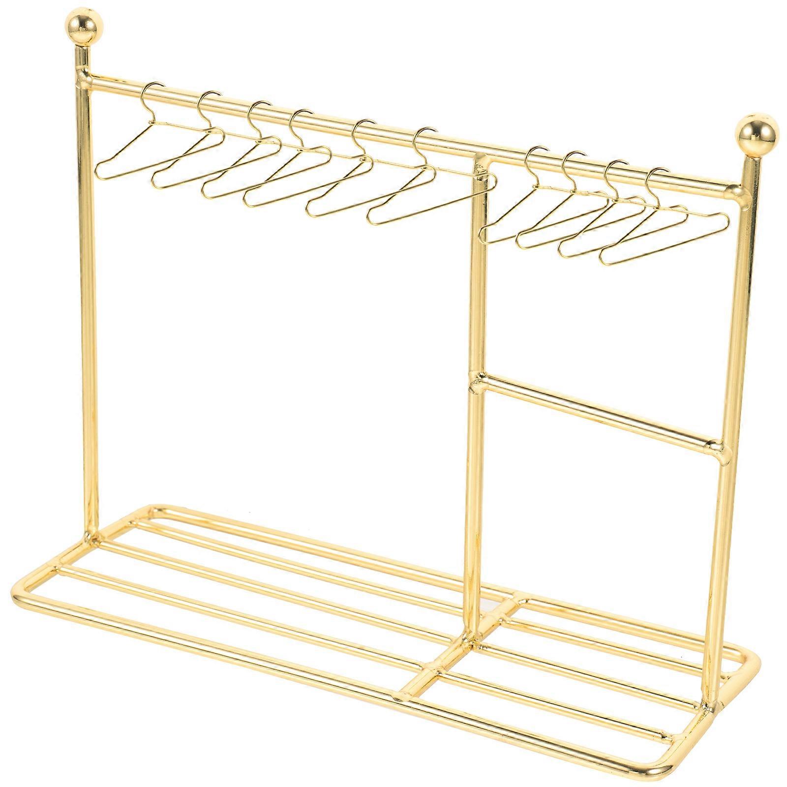 Clothes Hanger Display for Mini House Decoration 2Sets