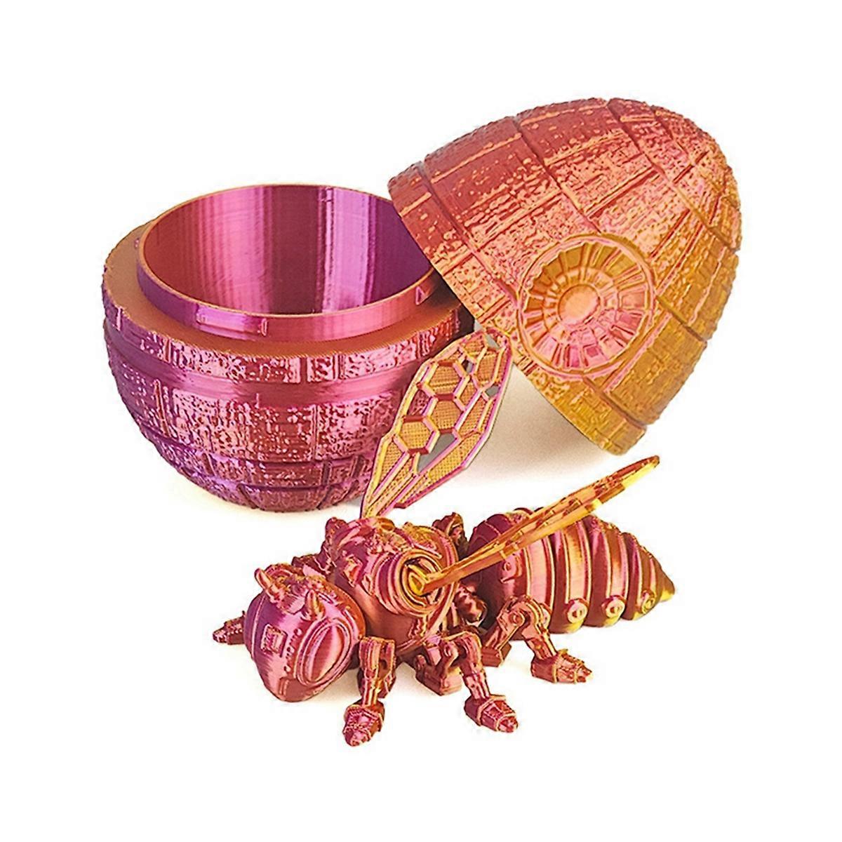 Mechanical Bee Cool Cute Children's Gift Hand Model Colorful Red