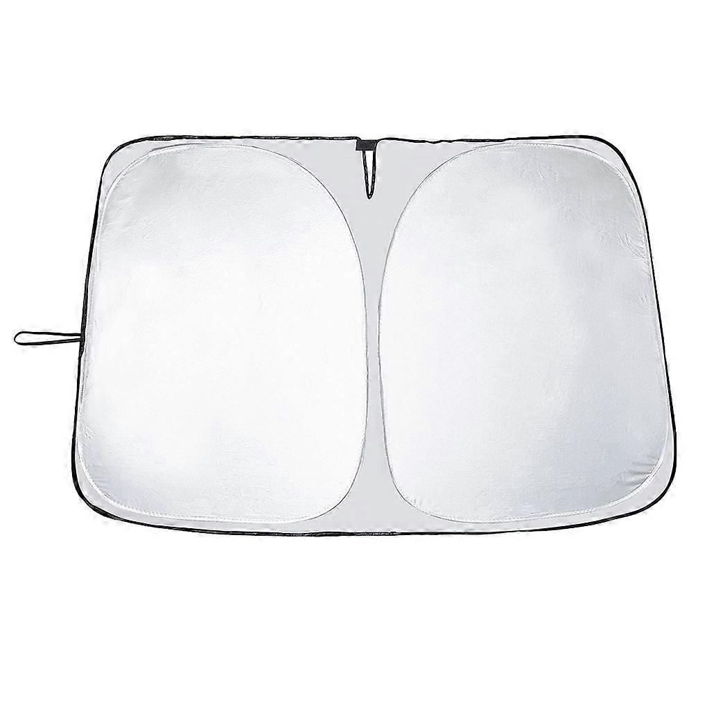 Car Windshield Sunshade Sunproof Heats Insulative Front Windscreen Curtain Protector Replacement for Model 3 Type 2