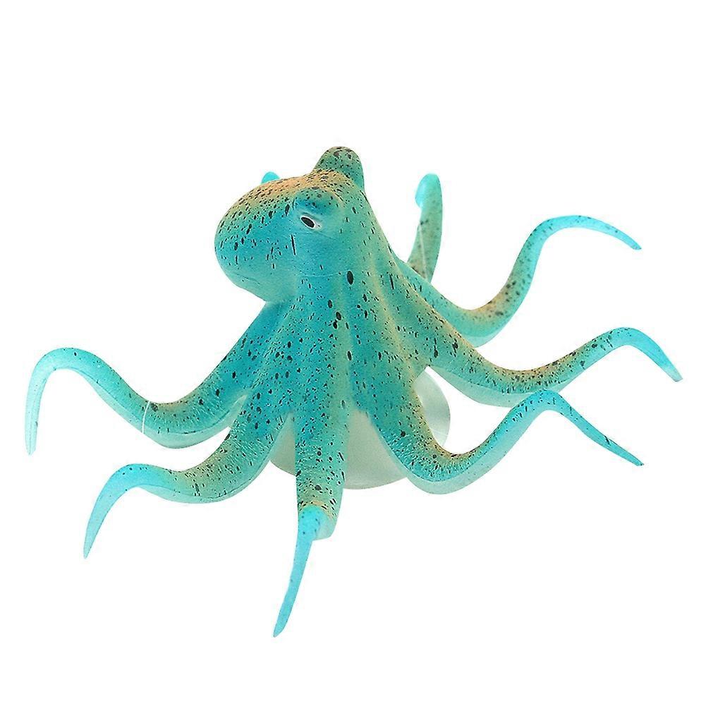 Luminous Artificial Octopus Simulation Fish Tank Aquarium Landscape Decoration
