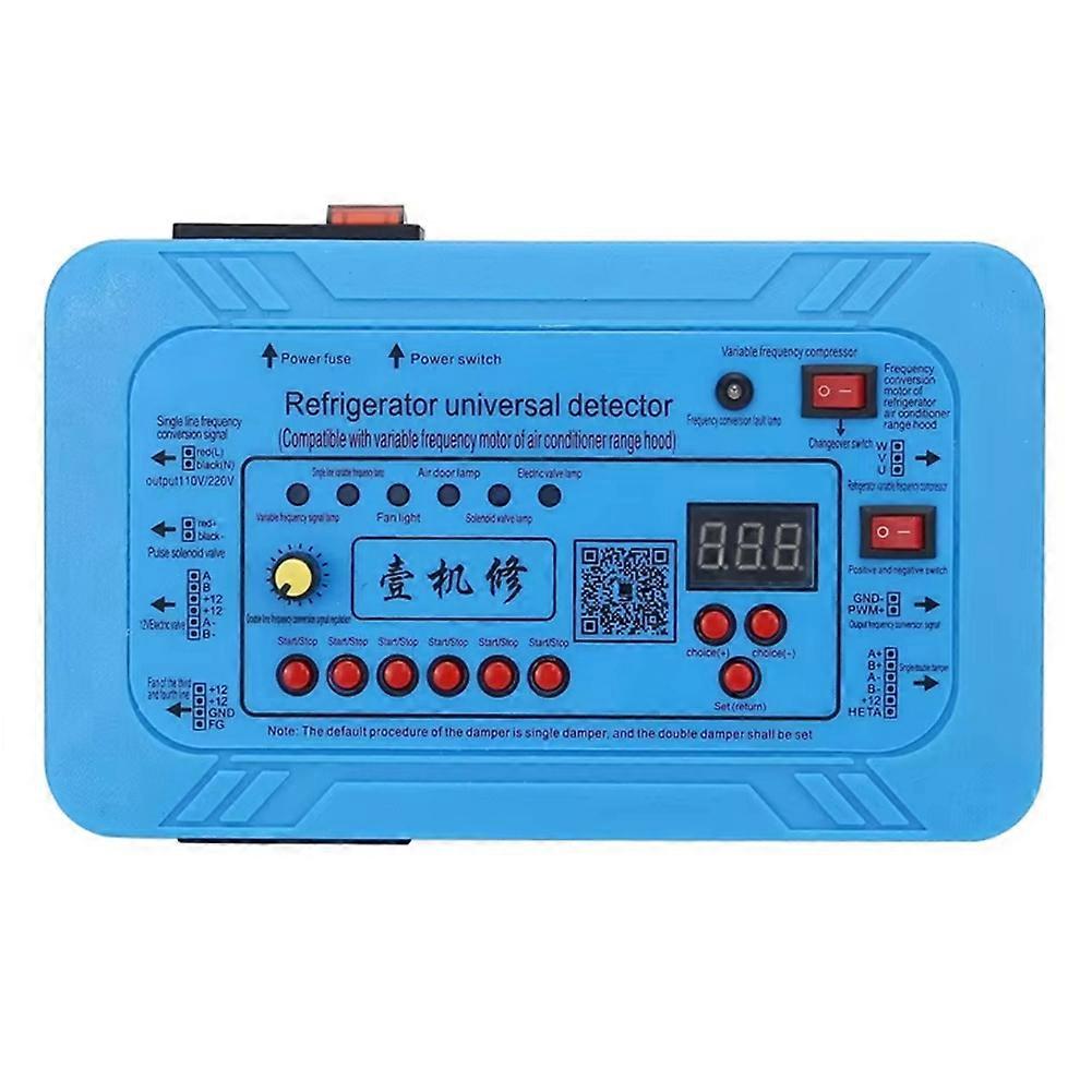 18-in-1 220V Universal Inverter Refrigerator Compressor Detector Fan Damper Inverter Board Solenoid Valve Fault Tester