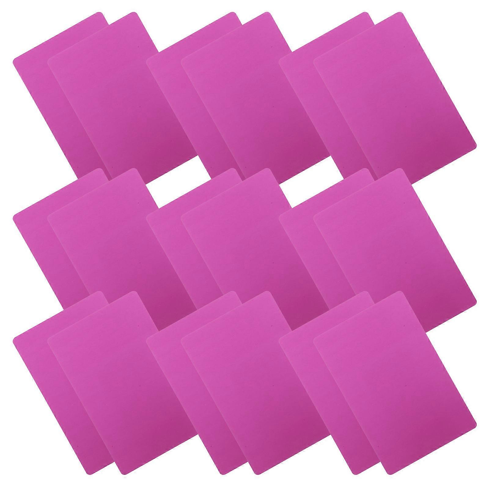 Engraving Metal Business Cards 75 Pcs Suitable For Business Professionals With Sleek 0.5mm Thickness