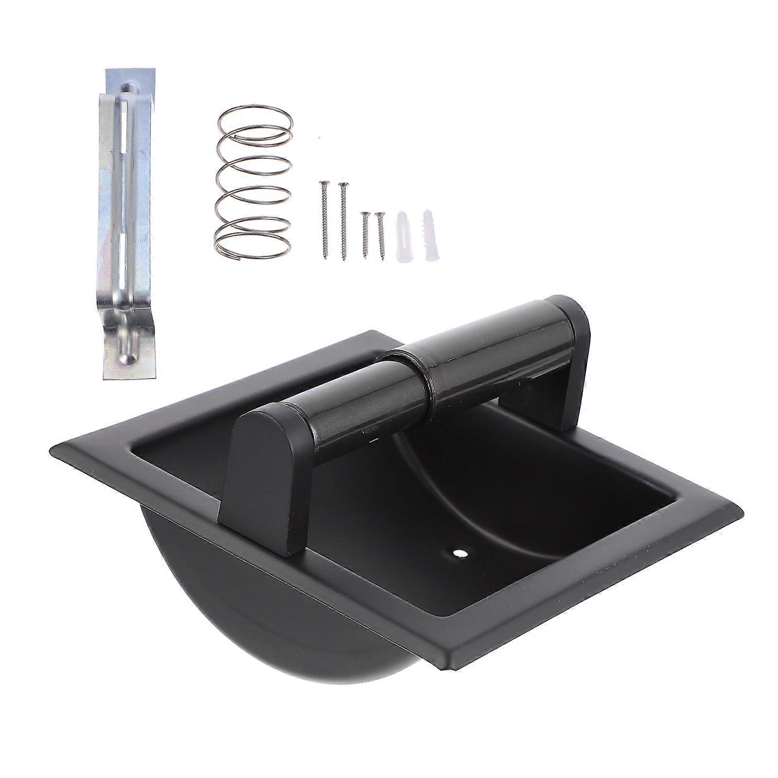 Tissue Rack Roll Paper Holder for Bathroom 3Pcs Embedded Paper Stand