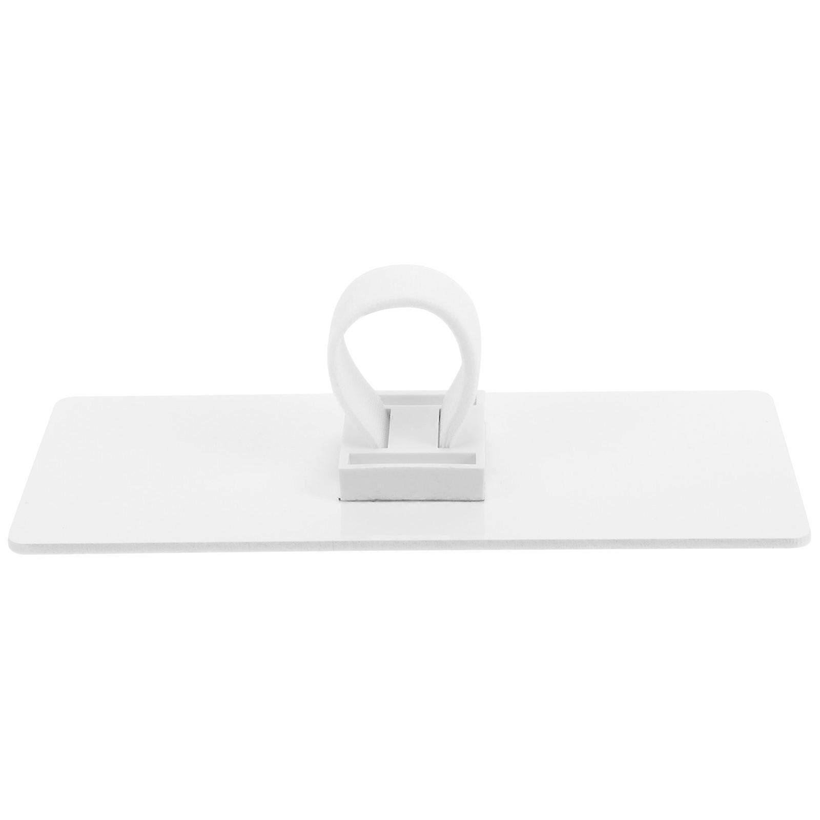 2Pcs Handheld Microphone Logo Station For Recording Events Interviews Featuring Acrylic Design