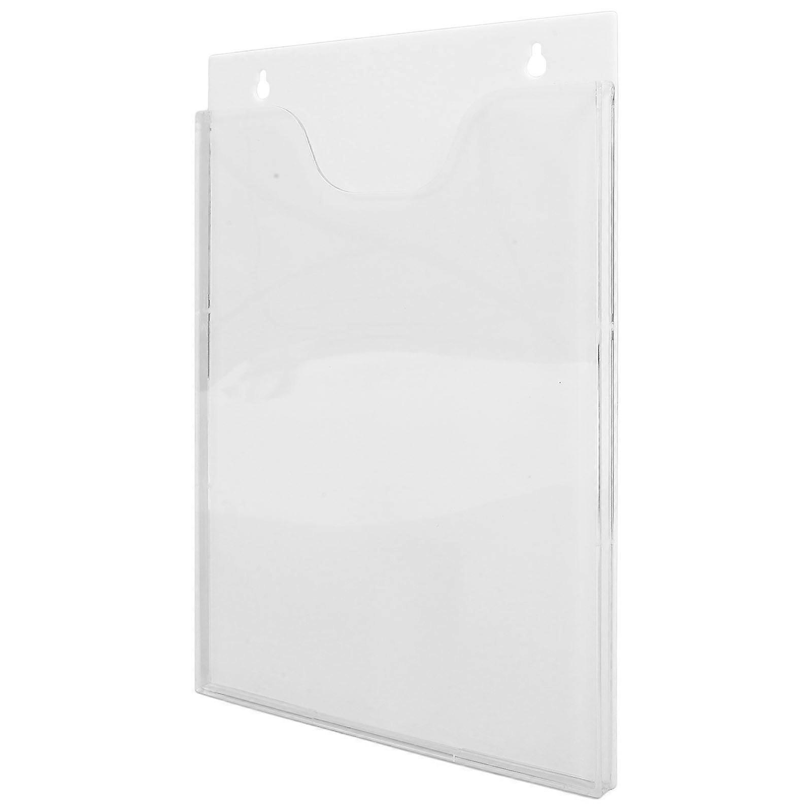 Transparent Acrylic Brochure Holder for Display Stand 3Pcs Pack