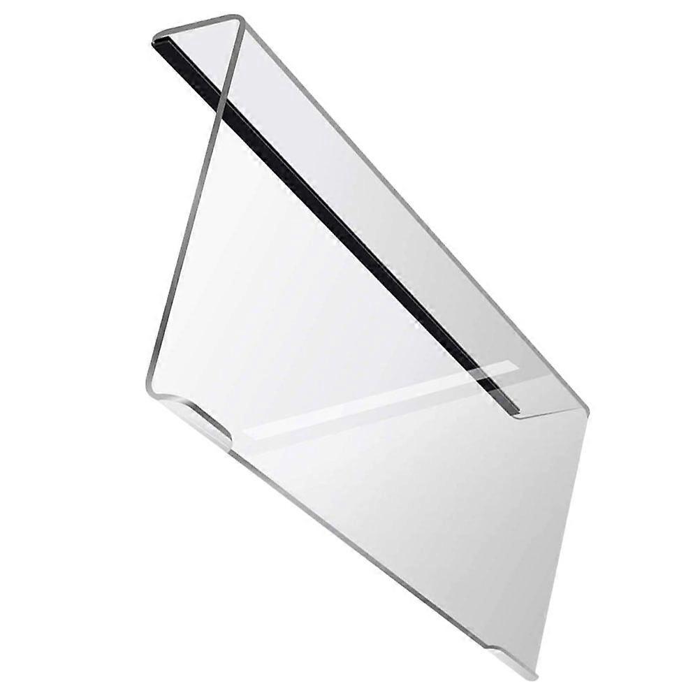 Tilted Computer Keyboard Holder Acrylic Keyboard Stand for 3Pcs Transparent