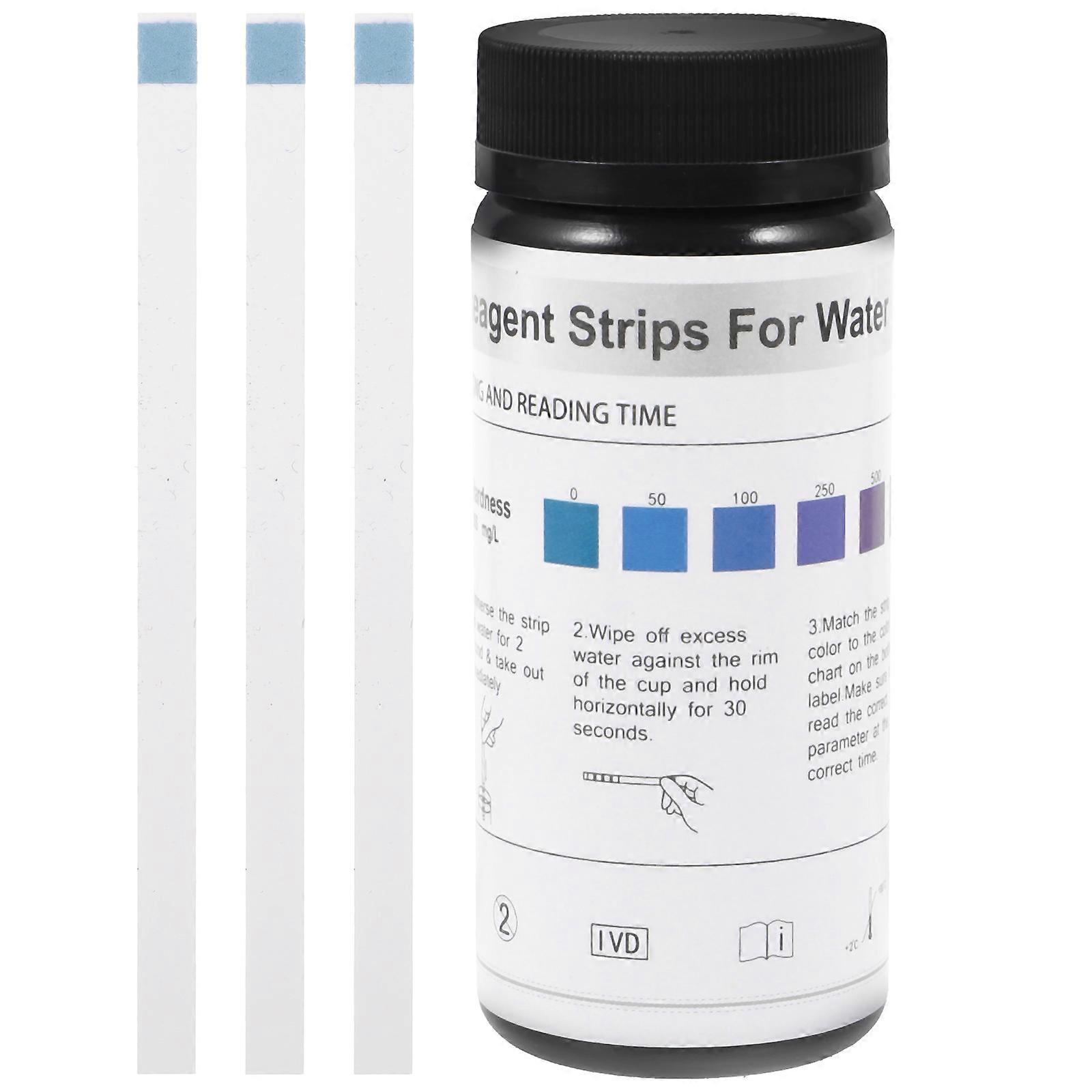 PH Testing Strips Designed For Spa Water Quality Monitoring Perfect For Aquatic Maintenance 5 Boxes Rectangular