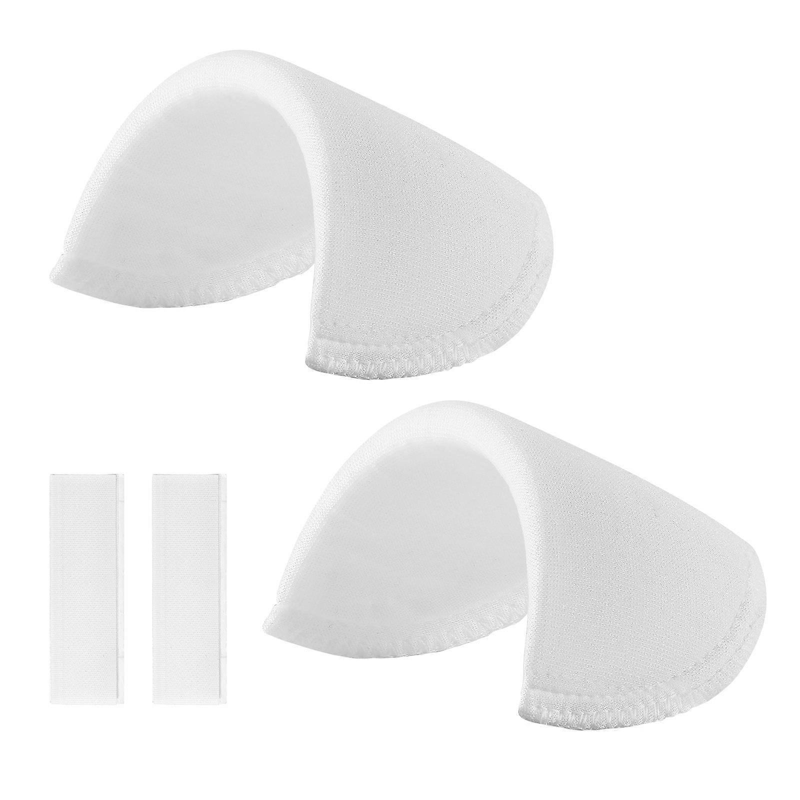 Shoulder Enhancer Exceart Adhesive Shoulder Pads for Woman 4Pcs Suit Use
