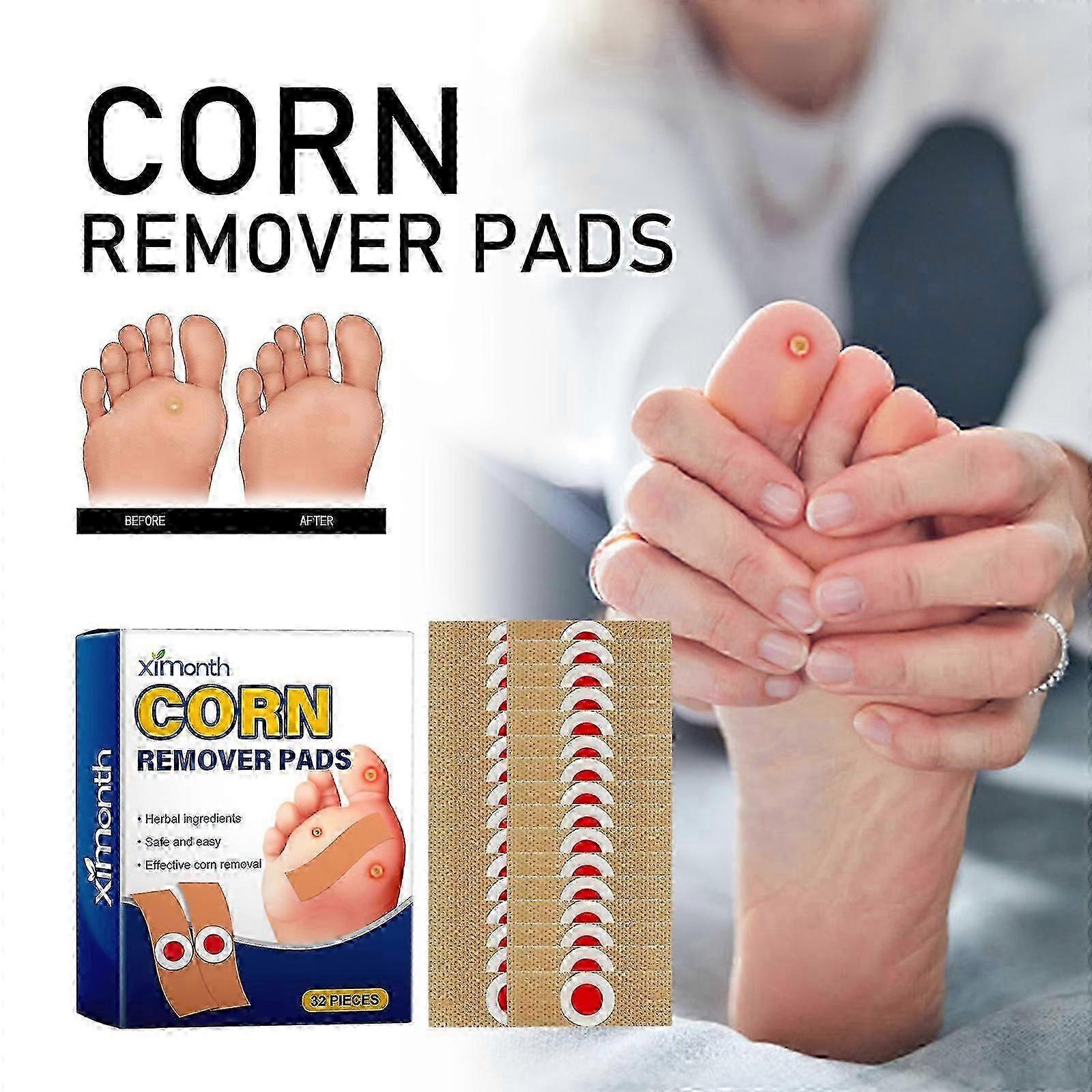 2025 Corn Remover, Corn Removers for Feet Extra Strength, Maximum Strength Corn Removers for Toes, Corn Remover Pads