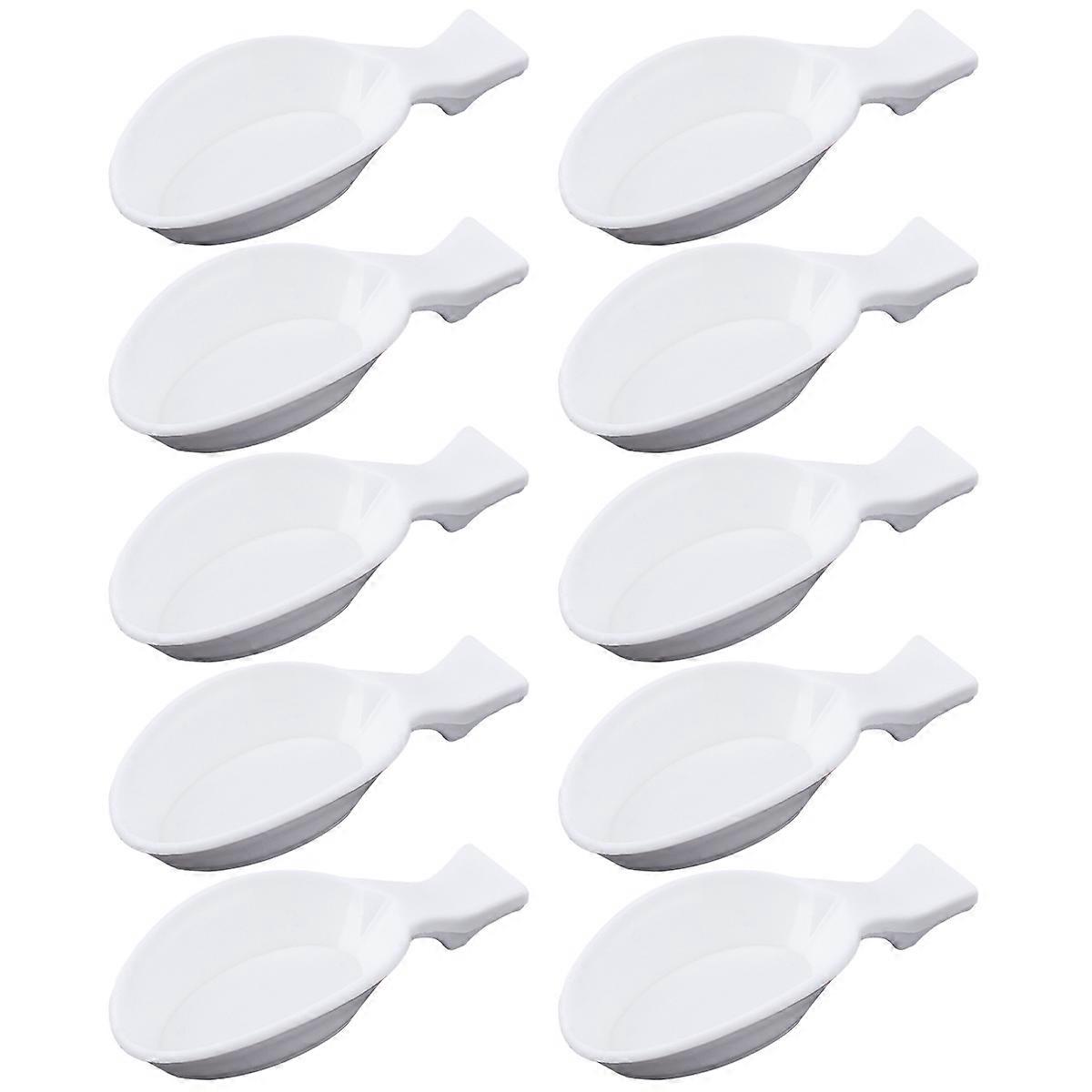 20Pcs Calligraphy Ink Holder White for Brush Storage Use Art Supply