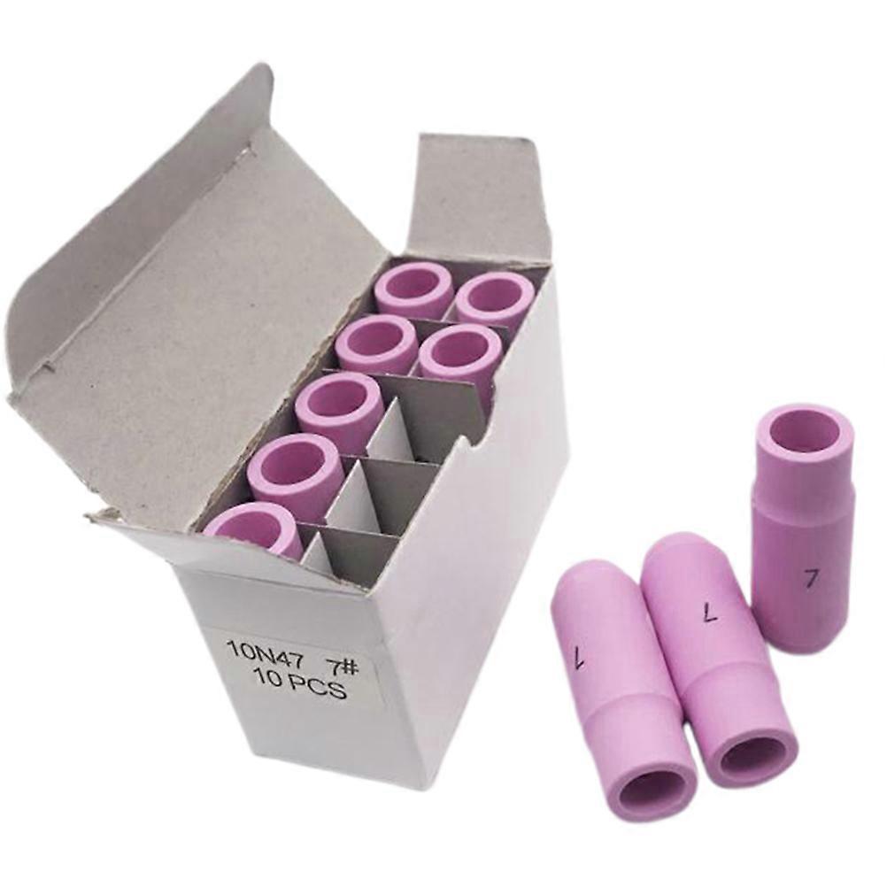 Tig Welding Nozzle Protective Ceramic Cover for Welding Use 20Pcs