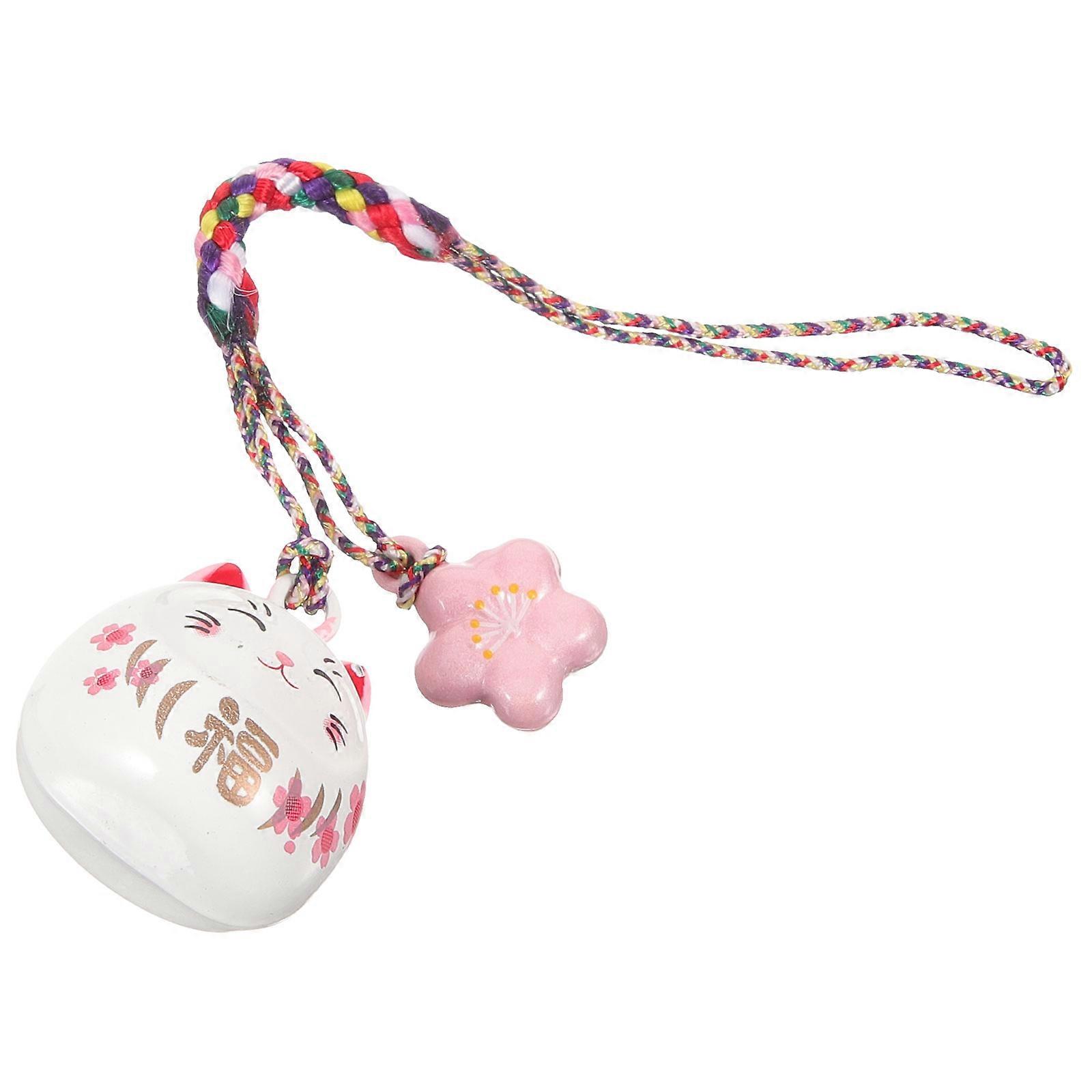 Cat Hanging Pendant Key Phone Decor Japanese 5Pcs Set