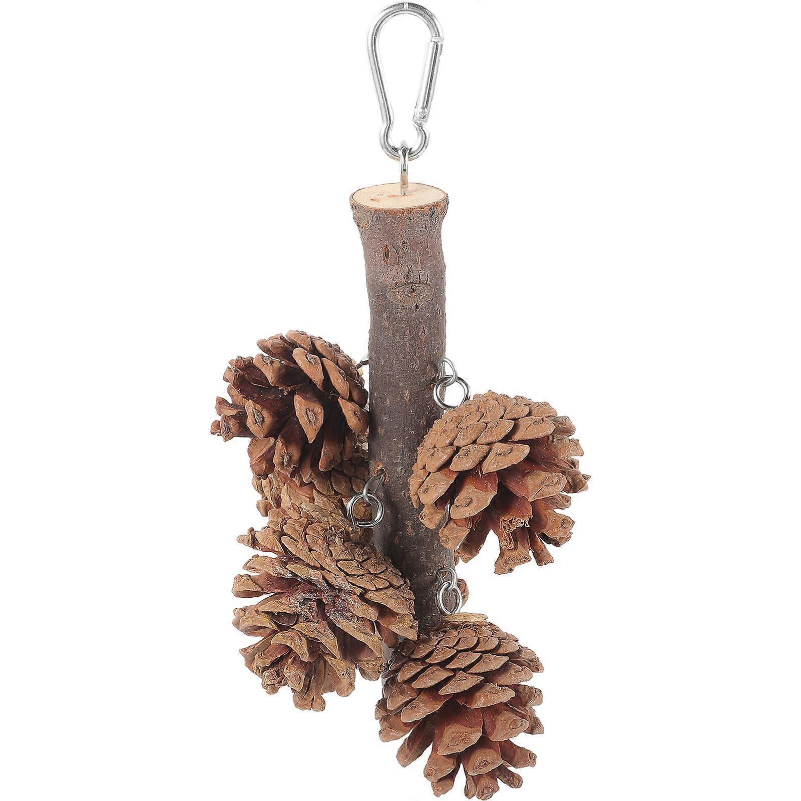 Natural Foraging Toy For Cockatiel Featuring And Sturdy Design For Playtime 1Set