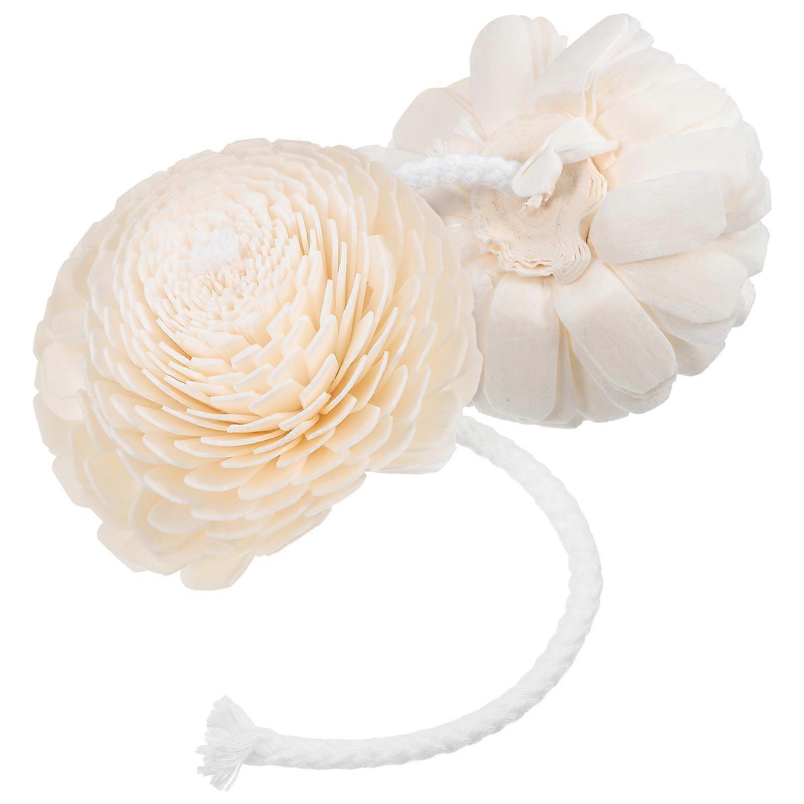 Flower Aroma Diffuser Artificial Flower Decorative Diffuser for 4Pcs DIY