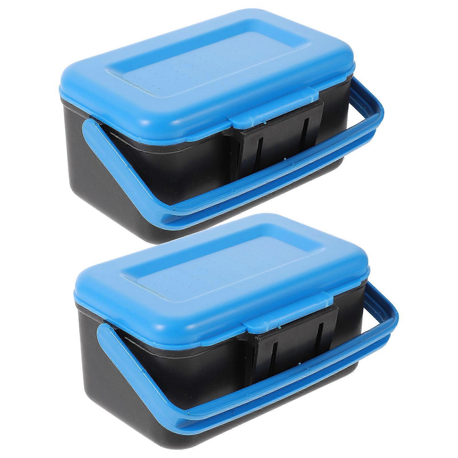 Portable Fishing Box Bait Supply for Storage 6Pcs Multi-Function Lures