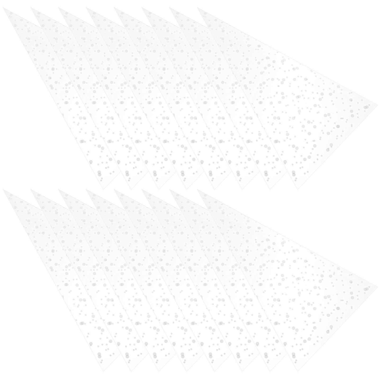 Transparent Cone Bags Popcorn Bags for Storage Use 200Pcs with Twist Ties