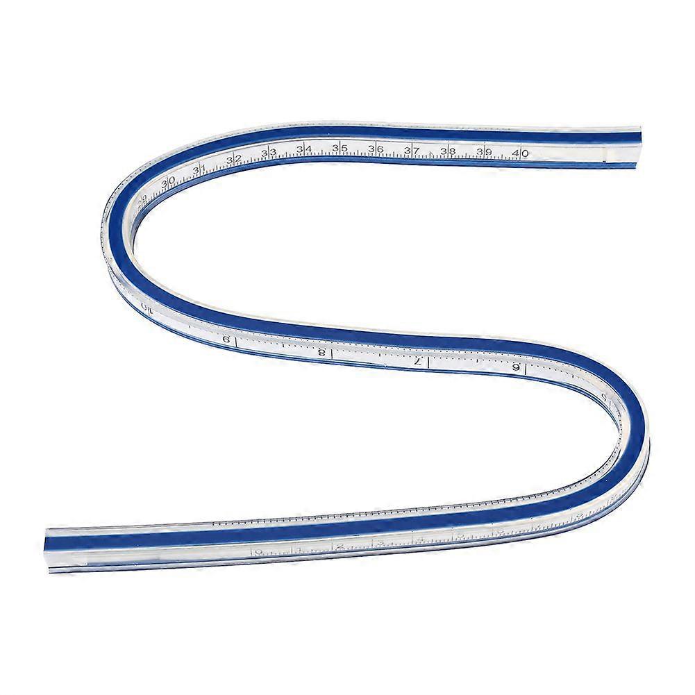 Flexible Curve Ruler Measurement Tool for Drawing Painting Graphics and Garment Design (40cm)