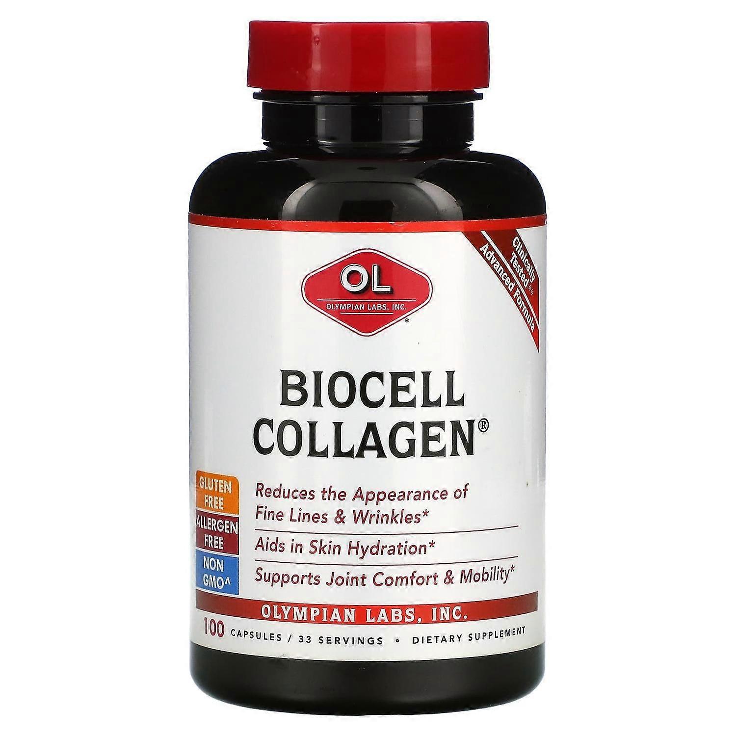 Olympian Labs Inc., BioCell Collagen, 100 Capsules