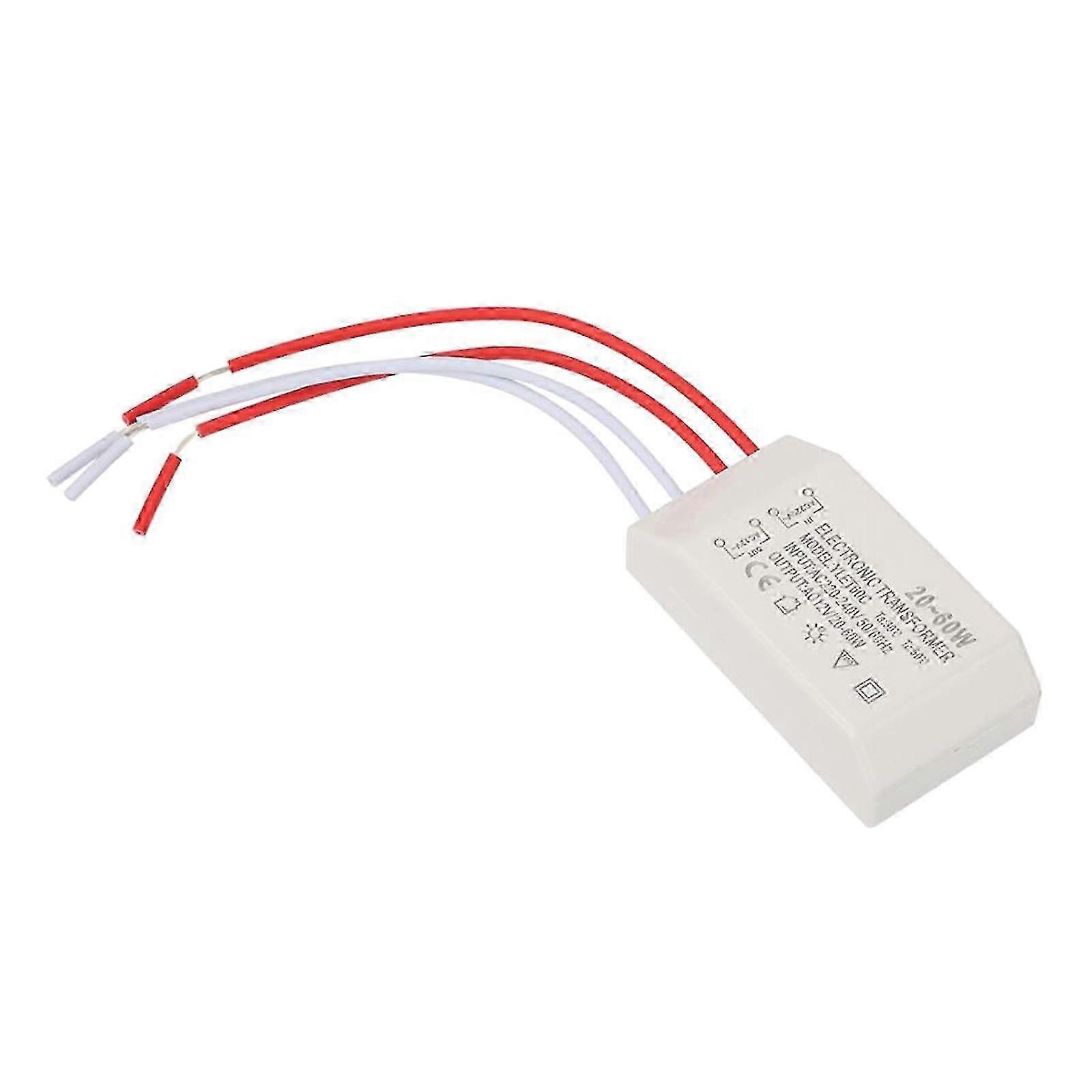 AC 220V to 12V 20-60W LED Lighting Electronic Transformator for Halogen Lamp