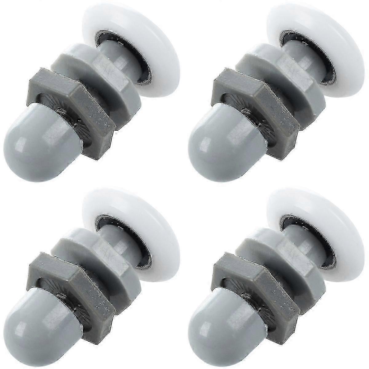 4x Replacement Shower Door Roller Wheel Runner Diameter 25mm