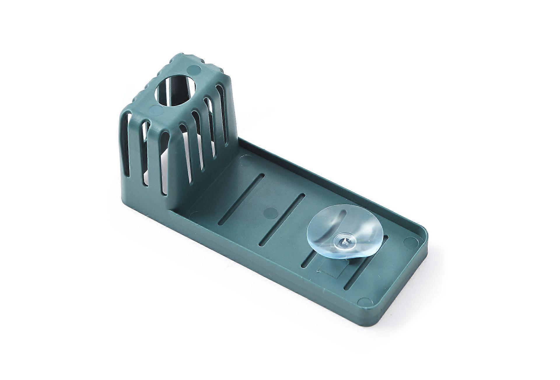 Shelf, sponge drainer, blue kitchen shelf