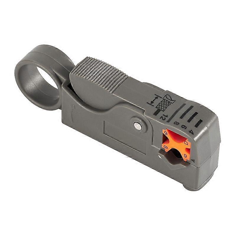 Multifunctional coaxial/network cable stripper