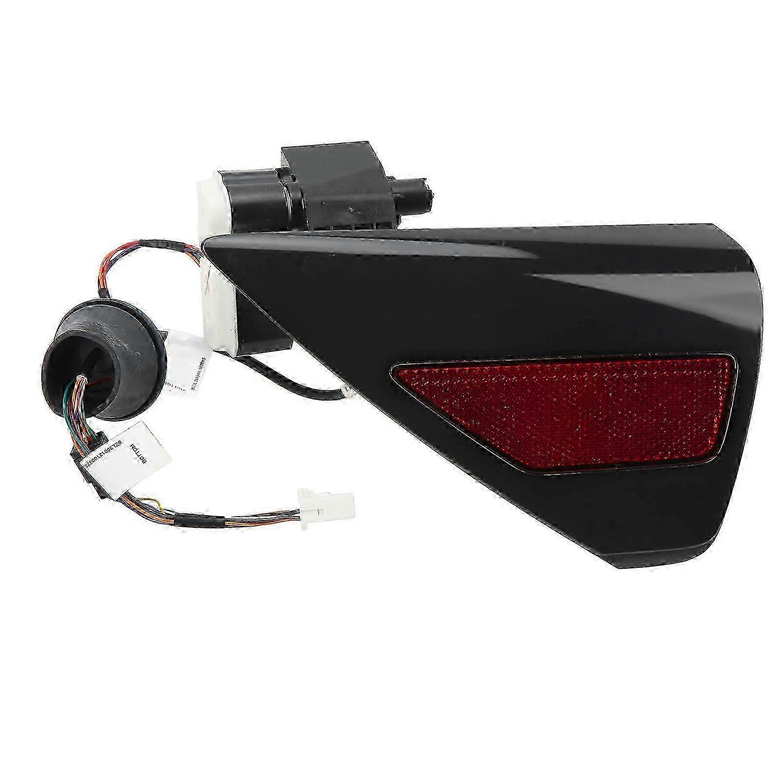 Driver Side Charge Port Door and Left Taillight Reflector Replacement for Tesla Model 3 Y 2017 to 2022 25-26