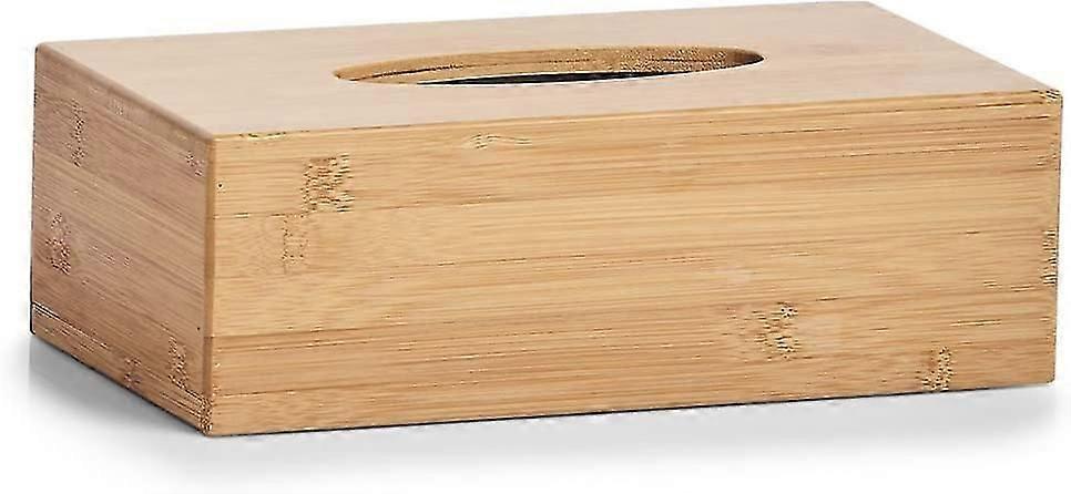 Bamboo Tissue Box, Approx. 22 X 12 X 8.5 Cm