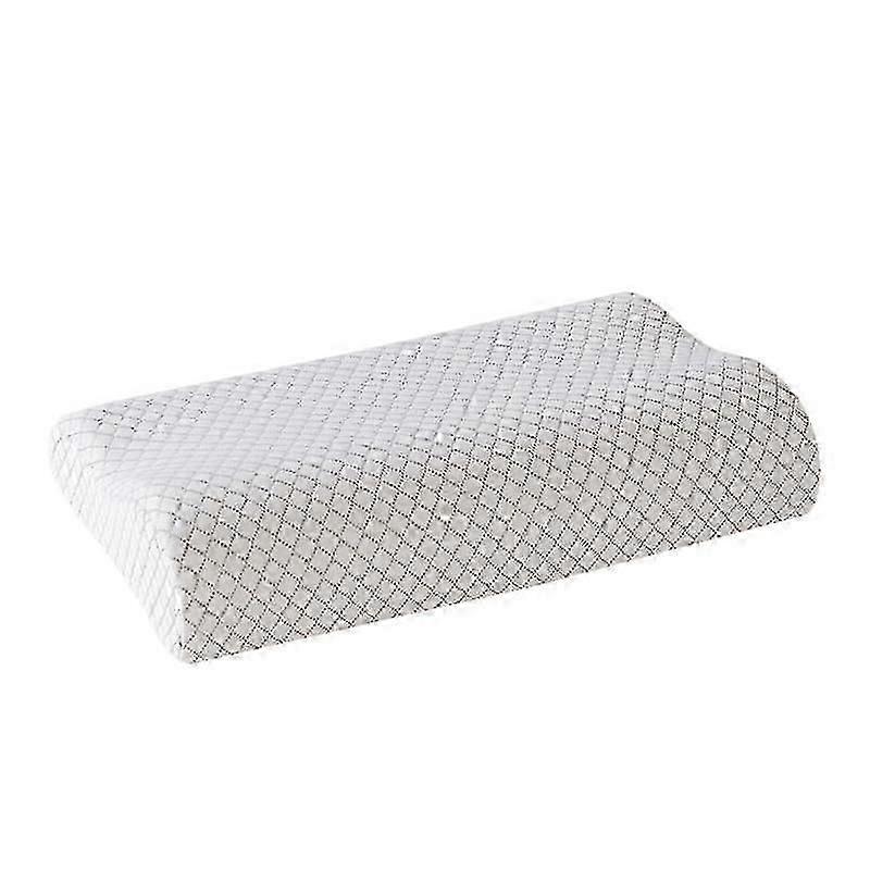 Hisleep Premium Dream Cushion 55x35x11/9 cm, Comfortable Memory Foam Pillow, Ergonomic Sleep Support, Soft Cover