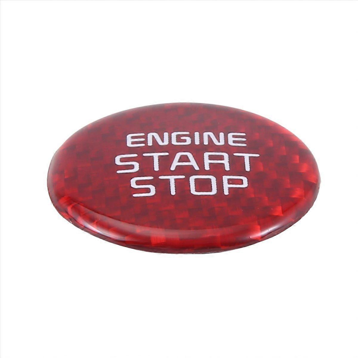 Engine Button Cover Sticker For Red