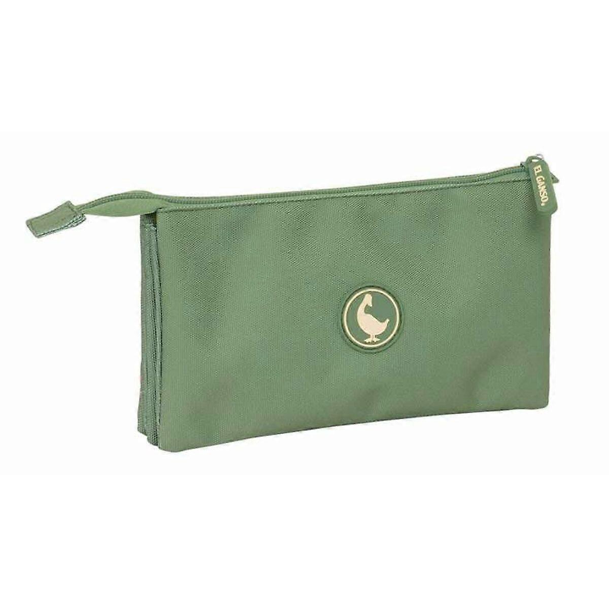 Triple Carry-all El Ganso Basics Green 22 x 12 x 3 cm