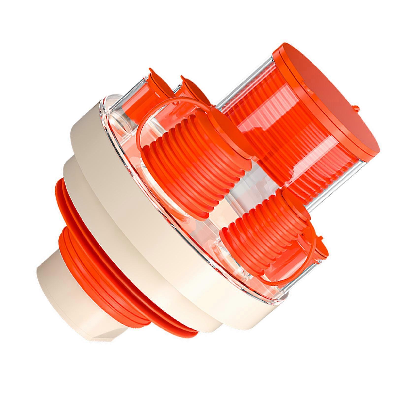 Efficient Kitchen & Bathroom Drain Pipe Plug Six way Drain Pipe Plug Prevent Odors Blockages Simple Install for Bathroom Multicolor