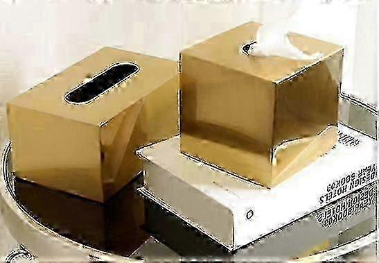 Metal Square Tissue Box Modern Tissue Holder