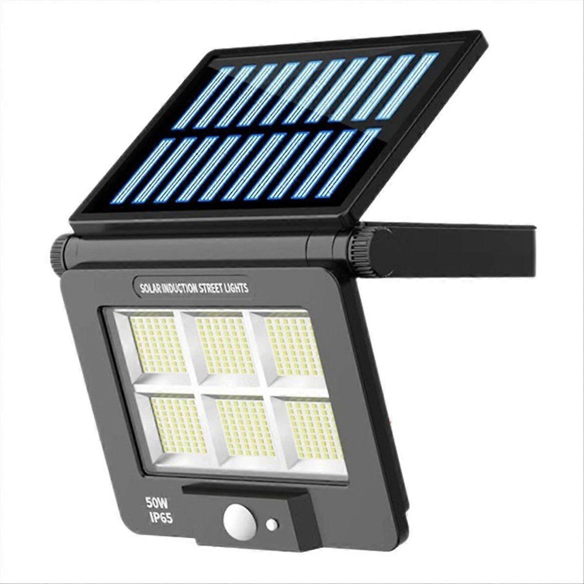 LED Solar Light Waterproof with Motion Sensor Floodlight Remote Control 3 Modes for Patio Garage Ba