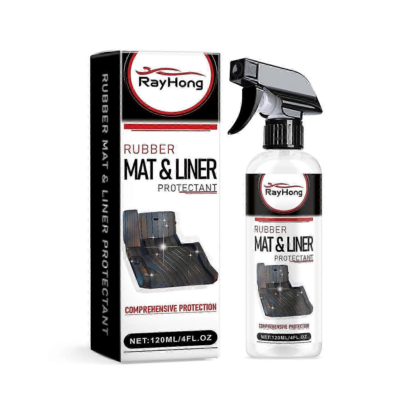 Multi-Functional Automotive Rubber Mat Protectant , Cleaner - 120ml Foam Degreaser