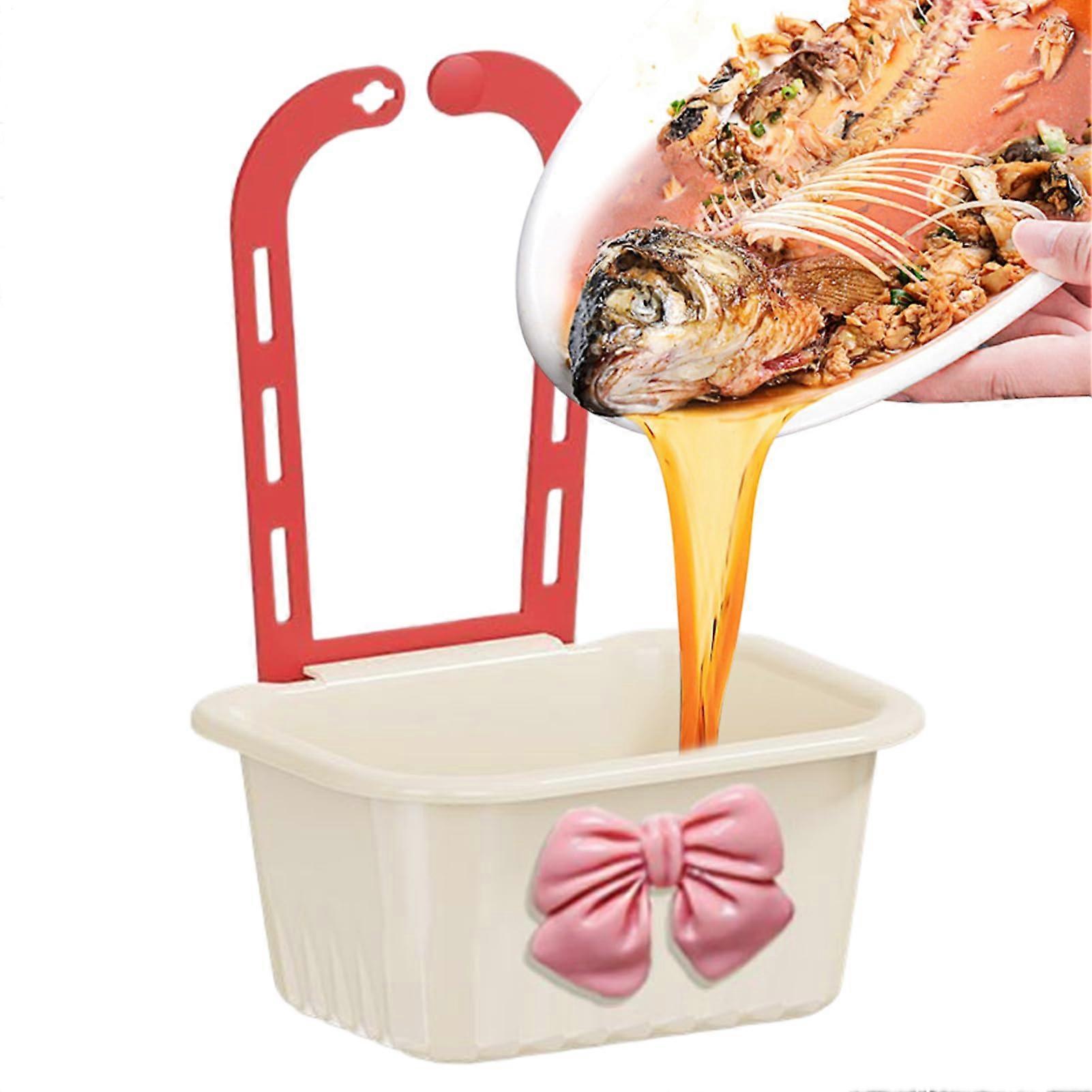 Sink Strainer Basket Hangable Corner Sink Trash Catcher For Food Waste Multiuse Container For Rice Fruit Meat Soap Cream