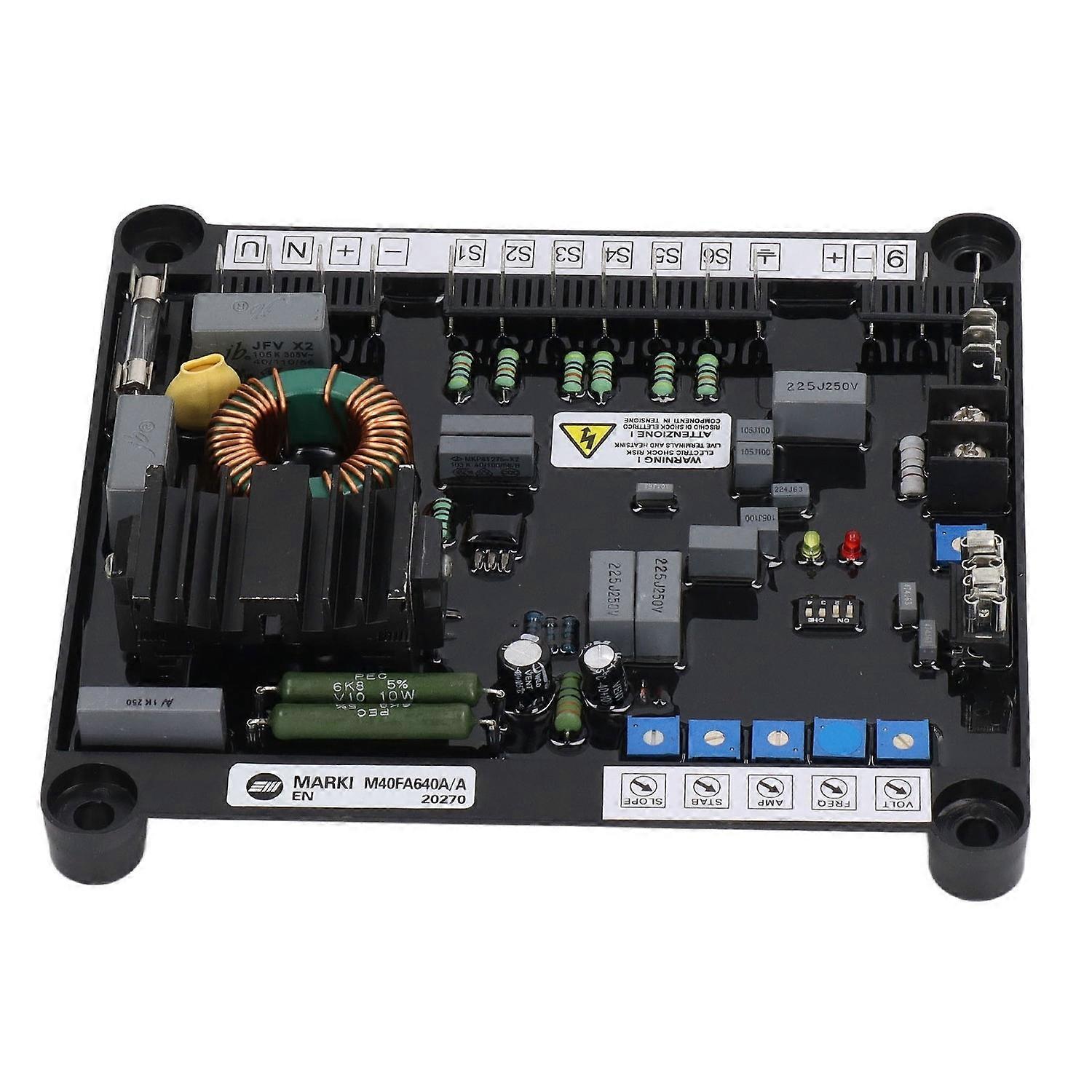 Automatic Voltage Regulator Insulating ABS Generator AVR for Marelli 150‑278V 50 60Hz