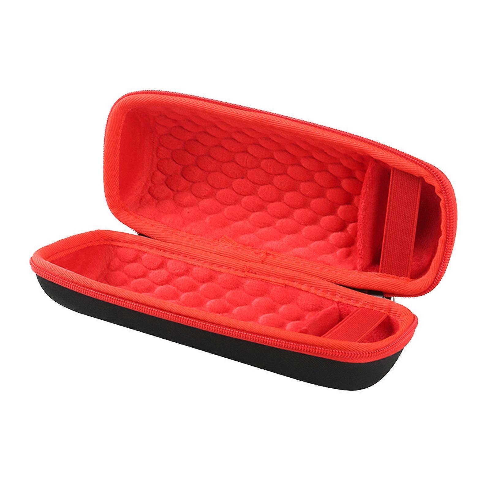 Travel Friendly Case for Flip 7 Wireless Speaker Quality EVA Carrying Case Shell for Easy Transport And Travel Use  Inner red