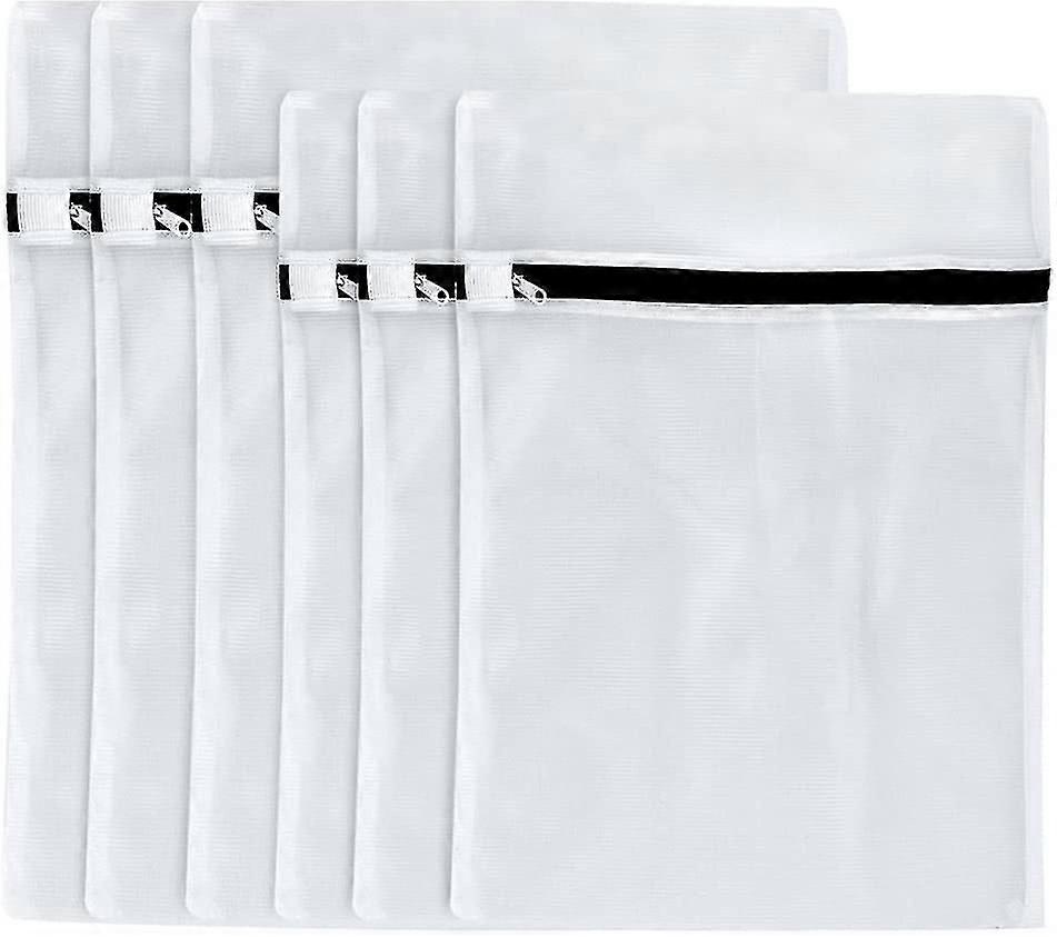 Pack Of 6 Laundry Net Laundry Net Laundry Bag With Zipper To Protect You