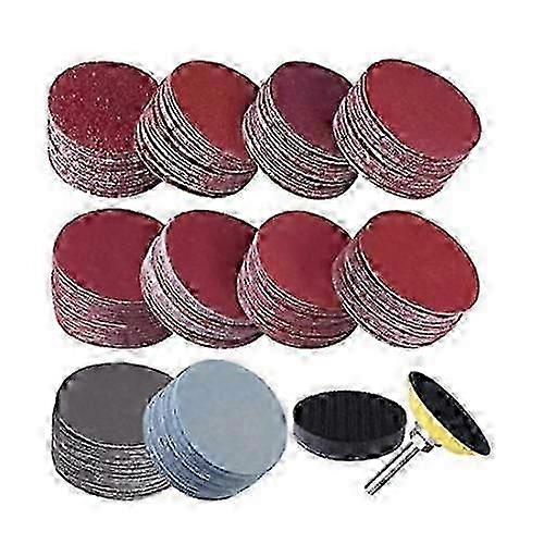 Uniform Grit Distribution Sanding Disc, Hook And Loop Backing For Quick Change, Water Proof For Versatile Sanding Needs