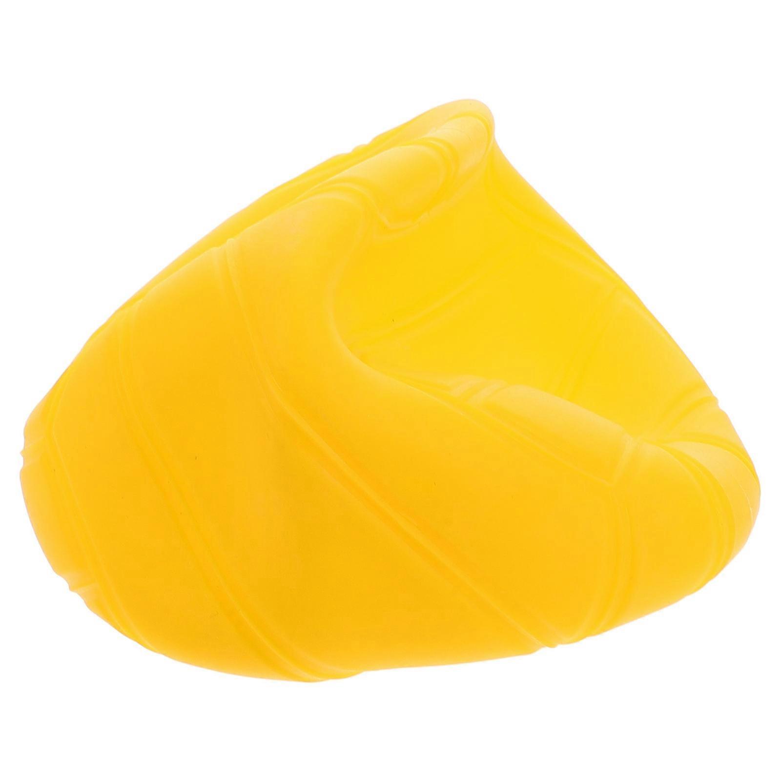 Floating Volleyball for Children Perfect for Pool Parties and Summer Activities 12cm Yellow Inflatable 1Set