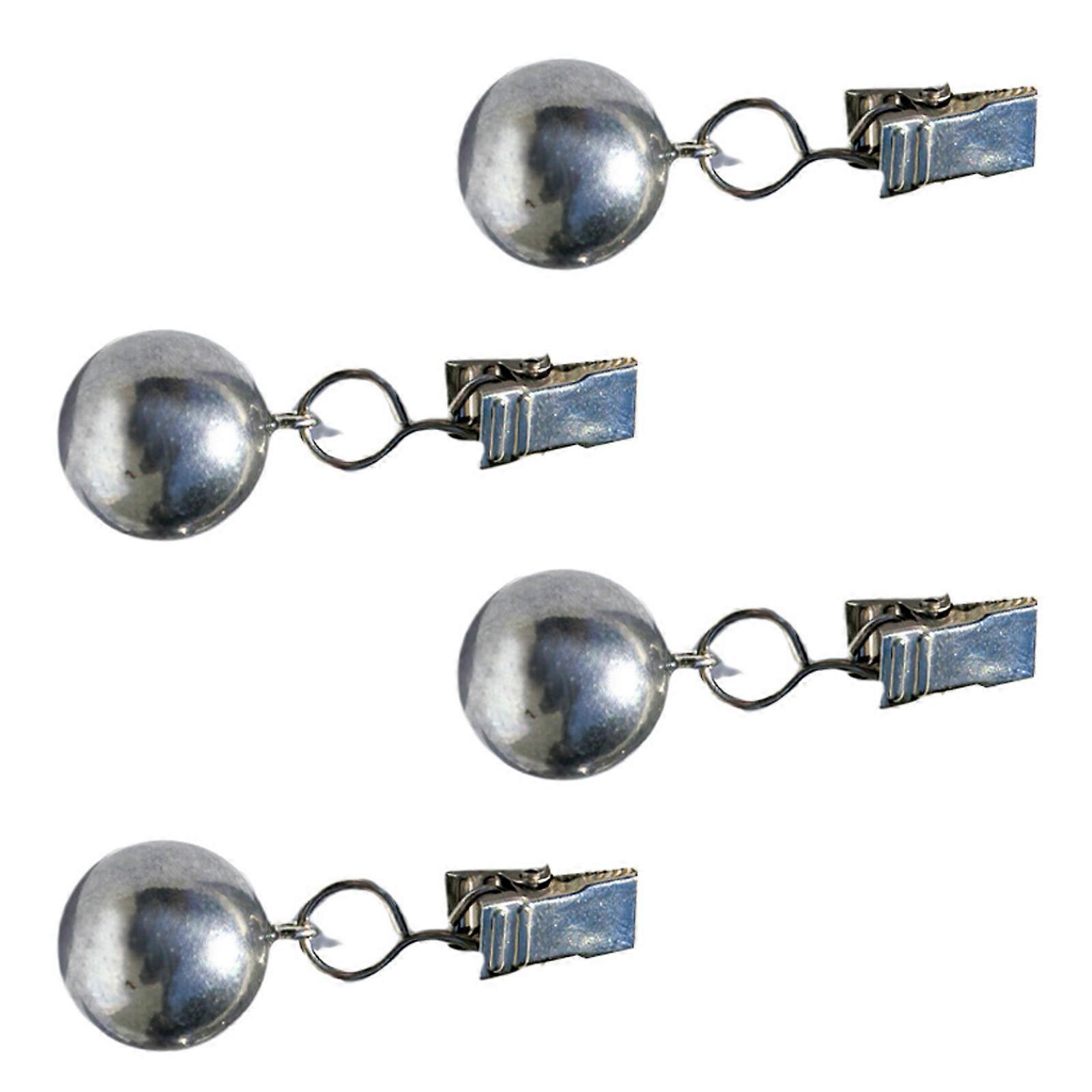 Practical Solid Metal Tablecloth Weights Set Of 4 Compact Portable Design For Outdoor Picnics Wedding Party Table Decorations Multicolor