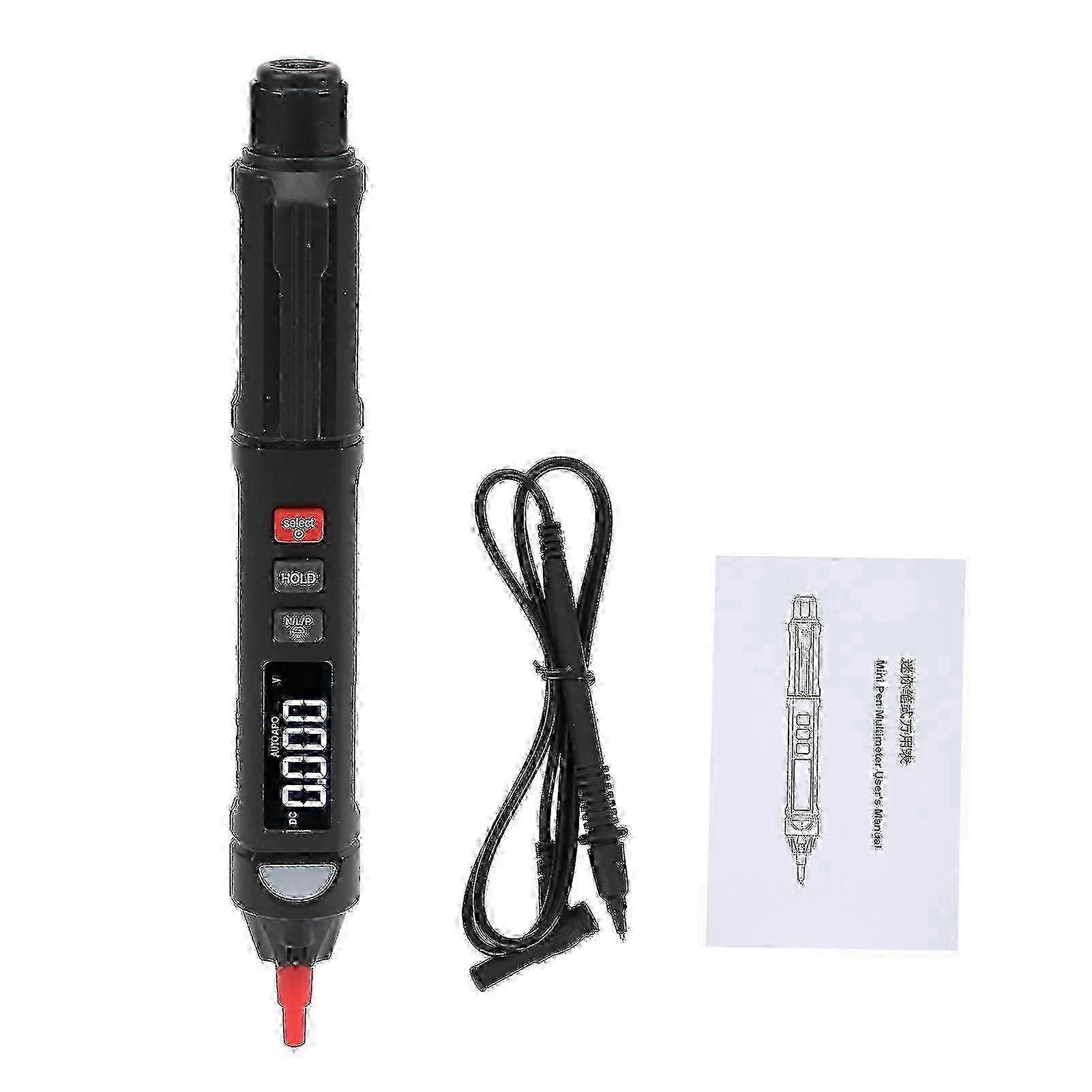Digital Voltage Tester Pen Multimeter, Et8908 Handheld Automatic Identification Tools, Dc1000v/ac700v._m24
