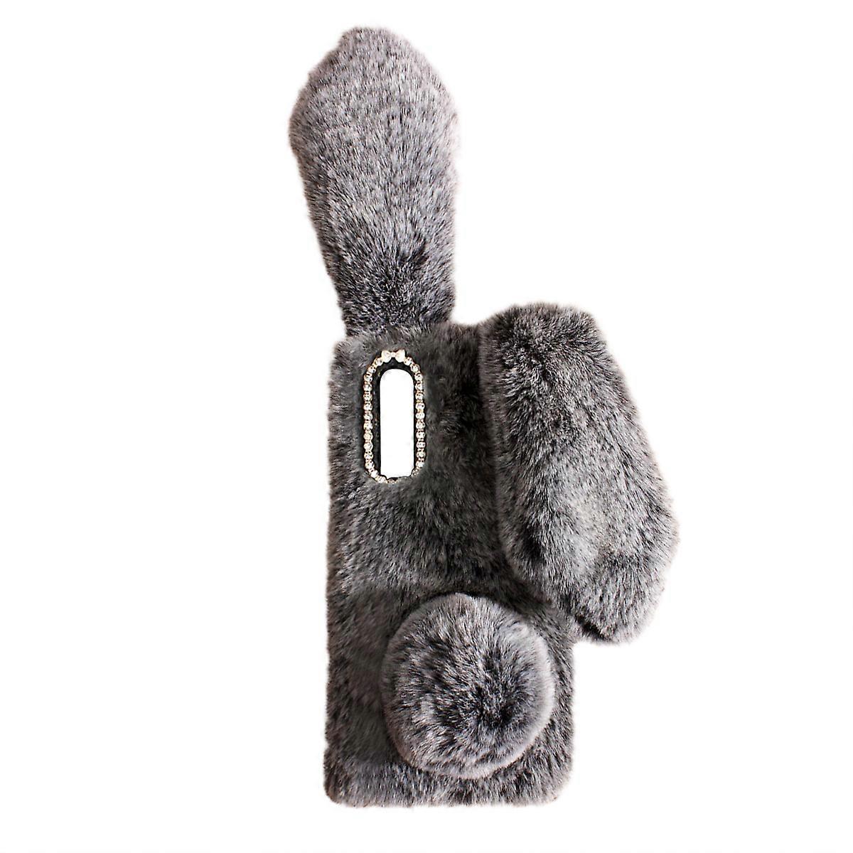 Plush Shell Compatible for Galaxy A50 Rabbit Ear Shape Phone Case